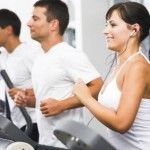 Running at Gym