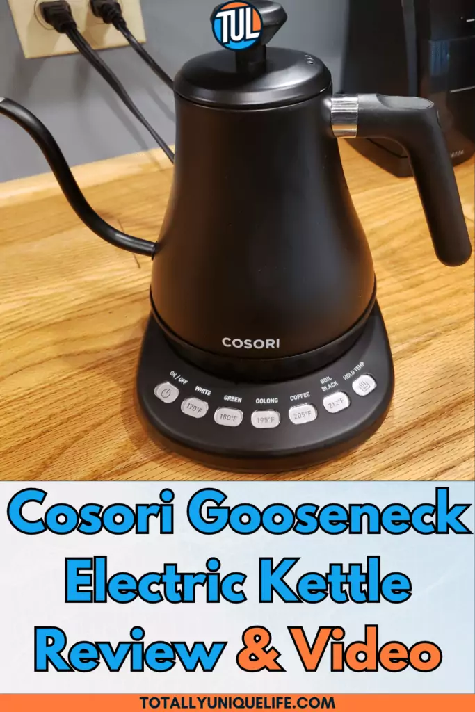1 Cosori Gooseneck Electric Kettle Review